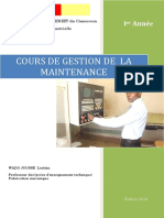 Cours de Gestion de Maintenance Niveau 1 Min