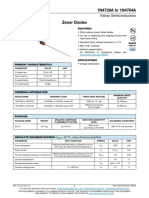 Hoja de Datos Zener