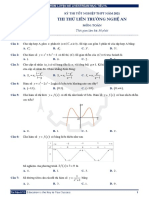 Đề Thi Thử Liên Trường THPT Nghệ an (Có Giải Chi Tiết)