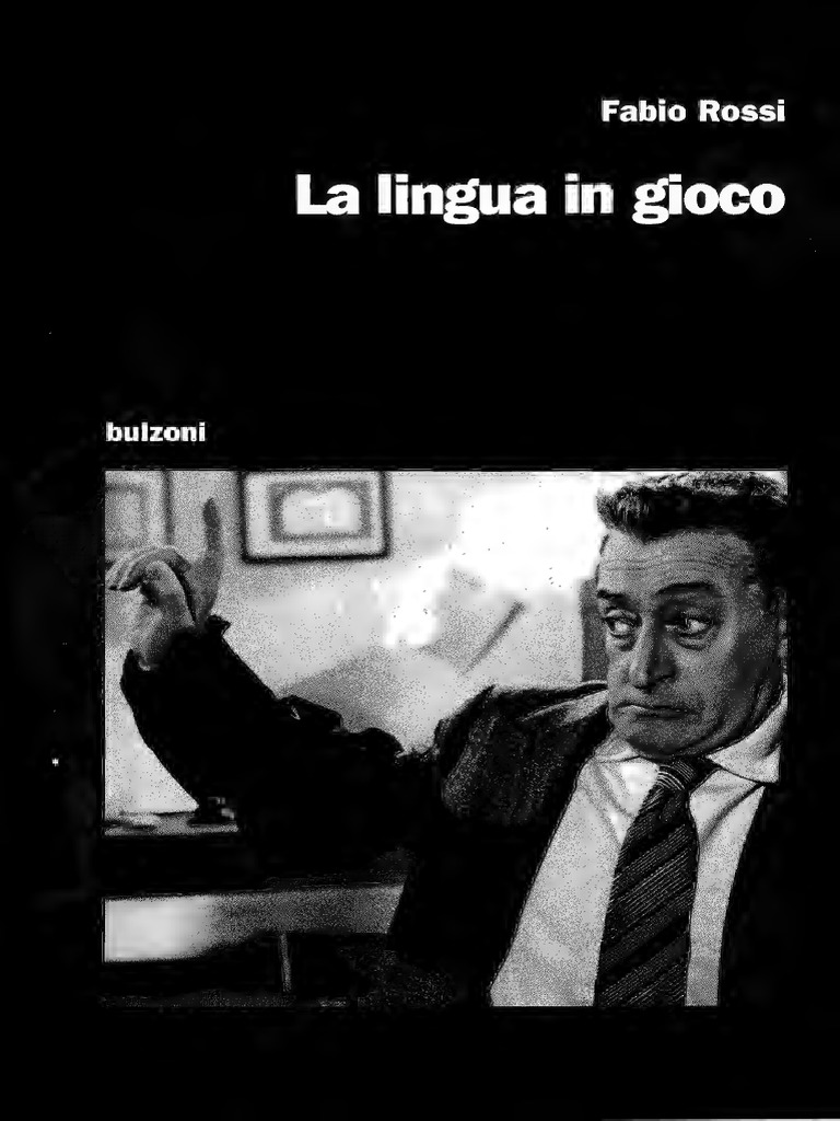 La Lingua In Gioco Da Toto A Lezione Di Retorica 02 Bulzoni Pdf