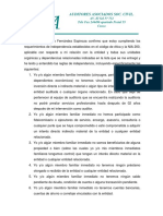 3.-Declaracion de Independencia de Parte Del Auditor