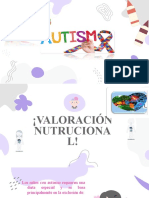 Valoración Nutricional y Bioquímica Del Autismo