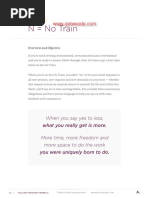 N No Train