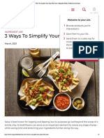 3 Ways To Simplify Your Prep With Salsa Megamex Foods Foodservice Division