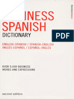 Pocket Business Spanish Dictionary, 2e (2003)