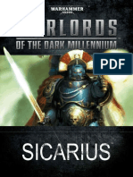 Warlords of The Dark Millennium - Sicarius