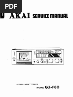 Akai gx-f80 SM