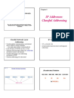 IP Addresses: Classful Addressing