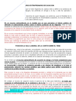 El Proceso Laboral Recurso Extraordinario de Casación Clase 4