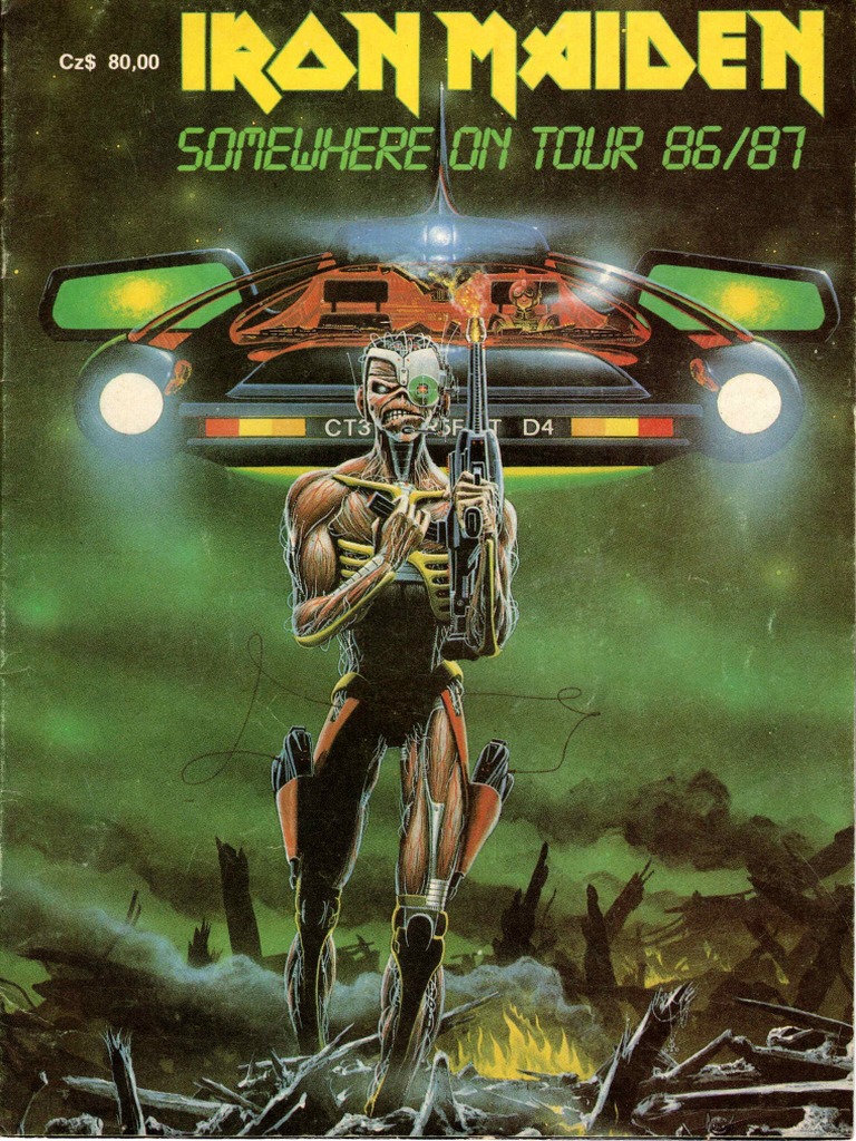Iron Maiden Somewhere On Tour 86-87 | PDF