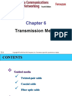 ch06 TRANSMISSION MEDIA