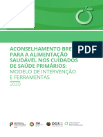 Aconselhamento breve alimentação saúde Cuidados Primários