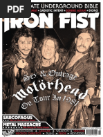 Iron Fist Issue 2 | PDF | Heavy Metal Music | Entertainment (General)