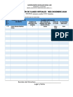 CALENDARIZACIÓN DE CLASES VIRTUALES (1)