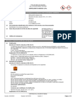 Hipoclorito Sódico 15% FDS