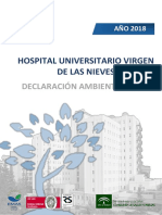 Declaración Medioambiental HOSPITAL UNIV. VIRGEN de LAS NIEVES Firmado