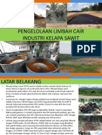 Pengelolaan Limbah Cair Industri Kelapa