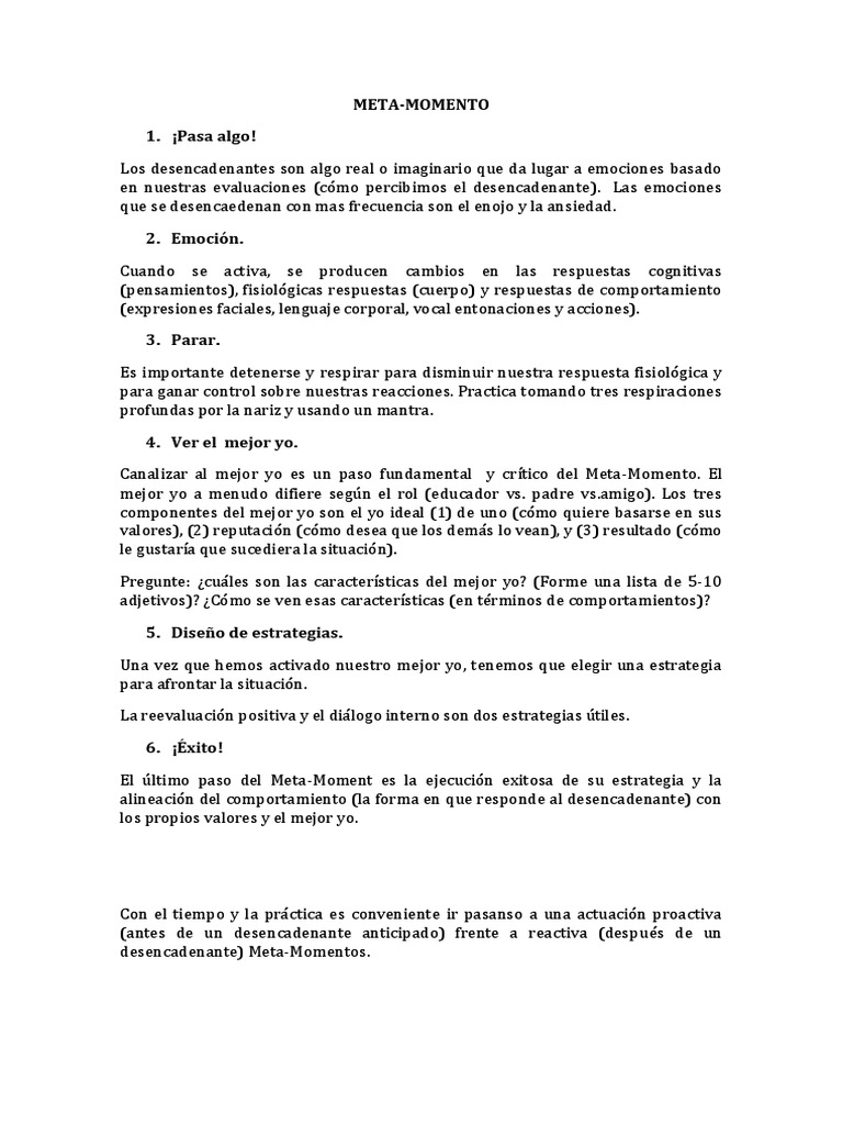 METAMOMENTO | PDF