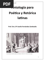 Antología de Poética y Retórica Latinas