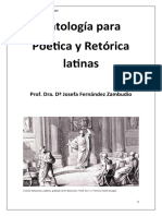 Antología de Poética y Retórica Latinas