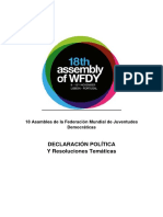 WFDY - World Federation of Democratic Youth - Juventud PSUV