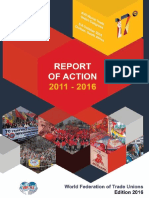 WFTU - Report of Action 2011-2016 - Concise title of WFTU report