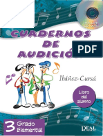 CUADERNOS DE AUDICIÓN Vol 3