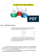 Ecuaciones Lineales