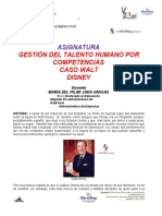 Caso Disney Gestiã - N Del Talento Humano Unicuces 2021