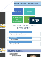 El Absolutismo. Hobbes. Locke