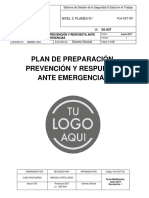 1 PLA SST 001 Plan de Preparacion Prevencion y Respuesta Ante Emergencias