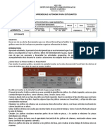 Guia de Aprendizaje 1. Informatica - Ciclo v. Insertar Graficos de Datos