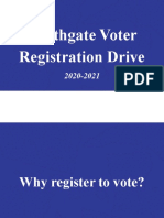 northgate voter registration drive 2020-2021