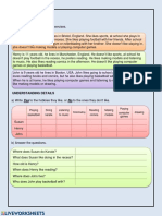 Hobbies - Worksheet