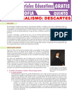 René Descartes para Quinto Grado de Secundaria