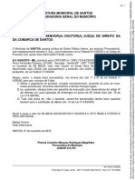 Prefeitura Municipal de Santos Procuradoria Geral Do Município