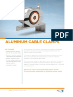 TE Aluminum Cable Clamp Datasheet