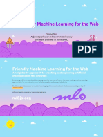ml5.js: Friendly Machine Learning For The Web