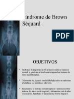 Síndrome de Brown Séquard