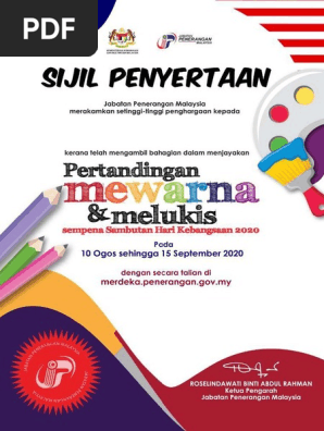 Sijil Mewarna Pdf