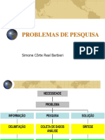 3- Problemas de Pesquisa