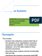 Module 2 - Enterprise Systems