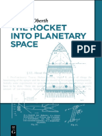 Hermann Oberth The Rocket Into Planetary Space