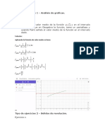 Taller Cálculo Integral