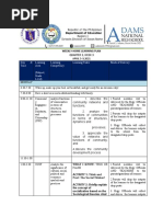 Weekly Home Learning Plan