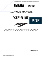 YZF-R1 2012 Manual