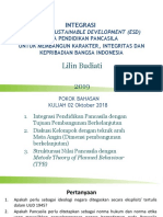 New Concept Integrasi ESD Pada Pendidikan Pancasila