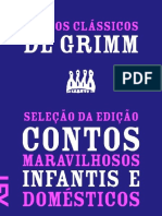 Contos Clássicos de Grimm - Seleção Da Edição Contos Maravilhosos Infantis e Domésticos 1812-1815 by Jacob Grimm, Wilhelm Grimm