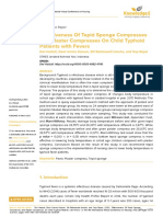 IVCN Effectiveness of Tepid Sponge and Plaster Compresses