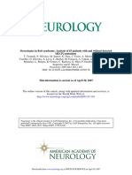 Stereotypies in Rett Syndrome Neurology Apr 2007